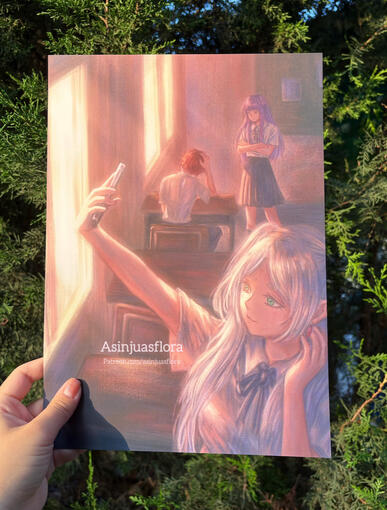 Frieren A4 print