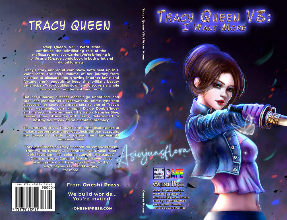 Book Cover Tracy Queen Vol.3 (2022)