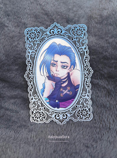 Jinx Lace Postcard